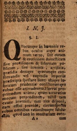Diss. grad. de notitia ingeniorum ad prudentiam comparandam inprimis necessaria
