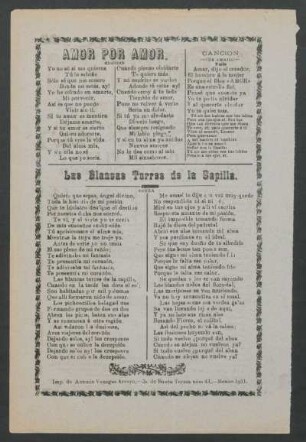 Canción de amada : Vals