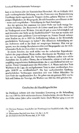 Geschichte als Handelsgeschichte