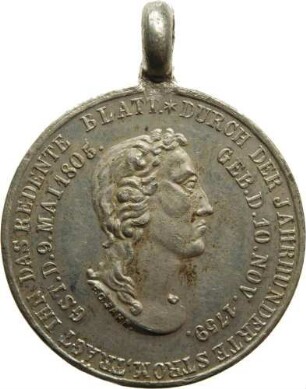 Pirna - 100. Geburtstag Friedrich von Schiller