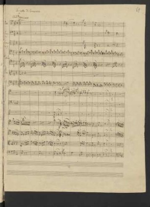 Il matrimonio segreto. Auszüge. Arr; S (3), orch; G-Dur