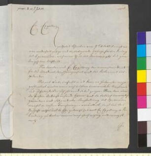 Brief von Duncker & Humblot an Goethe, Johann Wolfgang von