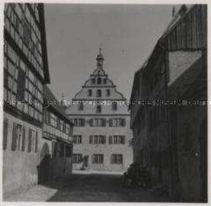 Dinkelsbühl, Heilig-Geist-Spital, gesehen aus der Russelberggasse