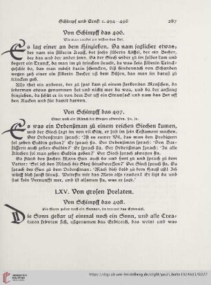 LXV. Von grosen Prelaten