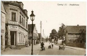Coswig. Hauptstraße