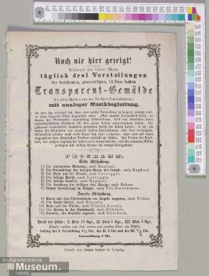 Transparent-Gemälde