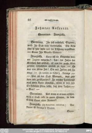 Zehnter Auftritt.