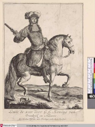 [Ludwig XIV, König von Frankreich; Louis XIV, King of France]
