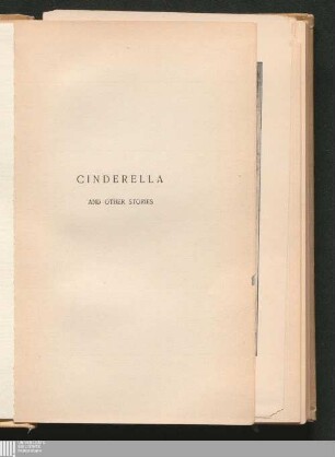 Cinderella and other stories