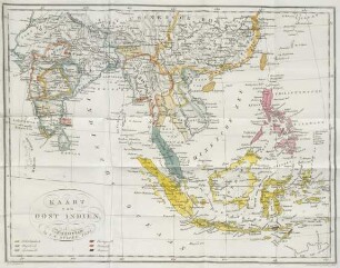 Kaart van Oost Indien
