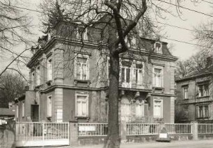Dresden-Neustadt, Bautzner Straße 143. Villa (1875). Straßenansicht