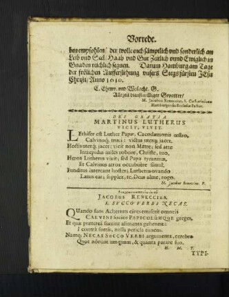 [Gedichte; Tabvla I. - Tabvla II.]
