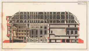 Königliches Schauspielhaus, Potsdam: Längsschnitt