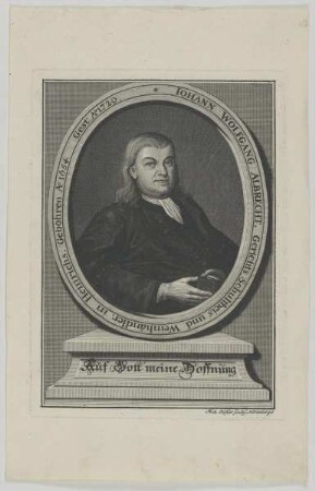 Bildnis des Iohann Wolfgang Albrecht