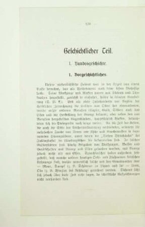 1. Vorgeschichtliches
