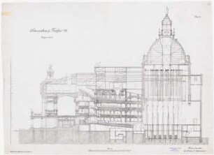 Schauspielhaus, Frankfurt/Main: Längsschnitt