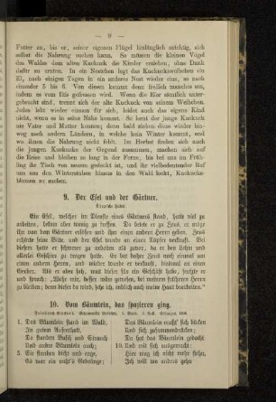 9. Der Esel und der Gärtner.