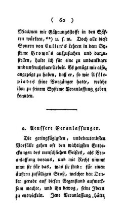2. Aeussere Veranlassungen