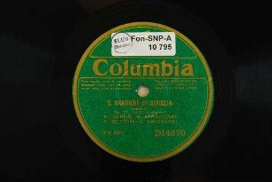 Il barbiere di Siviglia : No. 13. Si, si la vinceró / (Rossini)