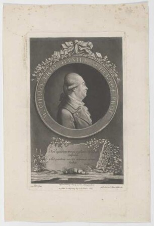 Bildnis des Christ. Frid. Daniel Schubart