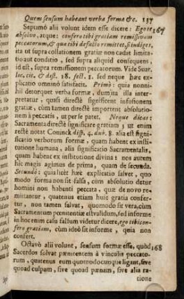 137-143, Septimo alii volunt idem esse dicere: Ego te ...