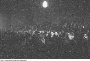 Strasse der Freundschaft Bad Muskau - Rothenburg-Lodenau, Beginn des Fünfjahrplans in Sachsen in Anwesenheit des sächsischen Ministerpräsidenten Max Seydewitz, 7. Dezember 1950