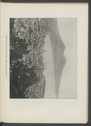 The bay of Naples and Mt. Vesuvius in distance. - [Photograph]