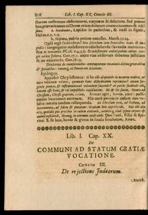 Concio III.