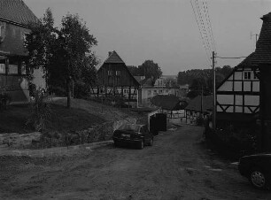 Blick zur Fabrikantenvilla der Flachsspinnerei Ziehberg 1