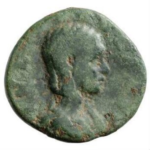 Münze, As, 219 - 220 n. Chr.