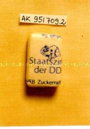 Würfelzucker "Staatszirkus der DDR"