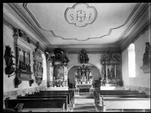 Tauberbischofsheim Peterskirche Ansicht Richtung Hochaltar
