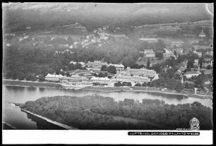 Dresden, Schloss Pillnitz, Luftbild