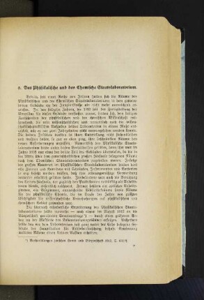 9. Das Physikalische und das Chemische Staatslaboratorium.