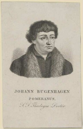 Bildnis des Johann Bugenhagen Pomeranus