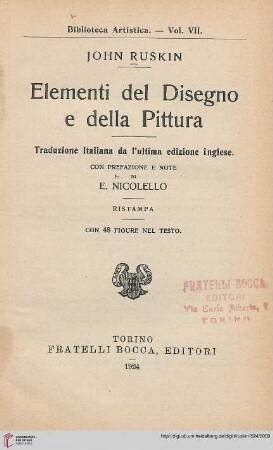 Elementi del disegno e della pittura