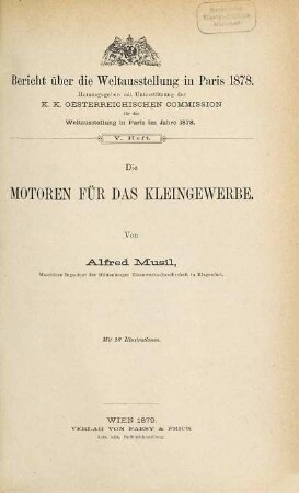 Die Motoren für das Kleingewerbe