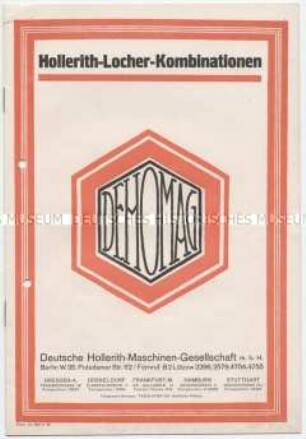 Hollerith-Locher-Kombinationen