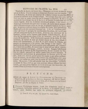 Section IV. Histoire de France depuis l´an 814 jusqu´à l´an 888.