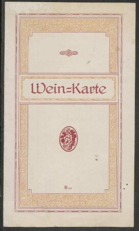 Wein-Karte