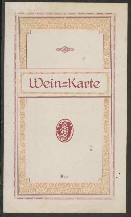 Wein-Karte