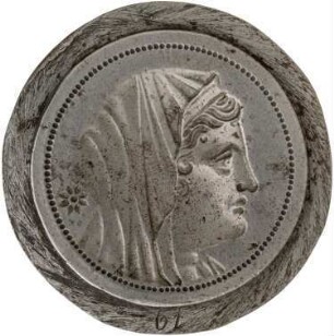Becker, Carl Wilhelm: Syrakus: Philistis (Unterstempel)