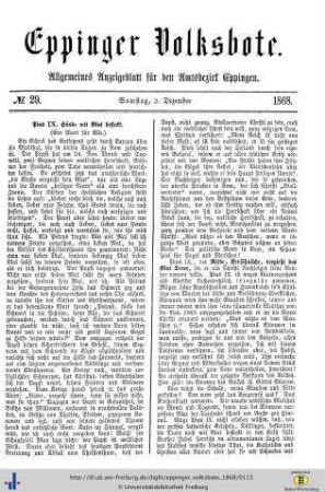 No. 29, 05.12. 1868