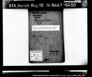 Die Gutachten der kaufmännischen Deputationen in Emden und Leer über die Notwendigkeit eines hannoverschen Konsulats in Lima