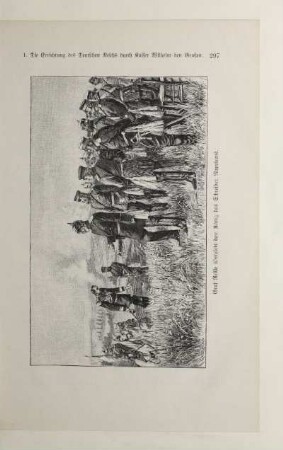 Graf Reille übergiebt dem König das Schreiben Napoleons