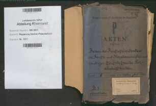 Reisen des Reichspräsidenten, der Reichs- und Staatsminister. Bd. 1