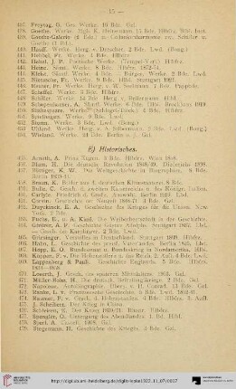 E) Historisches (Nr. 455-495)