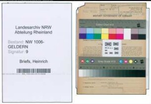 Entnazifizierung Heinrich Briefs , geb. 17.09.1897 (Kaufmann)