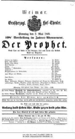 Der Prophet