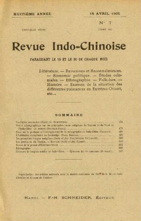 15 Avril 1905. No 7